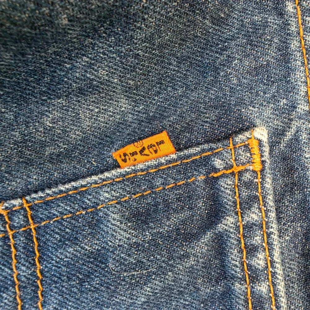 Vintage‎ Levis 505 Orange Tab Jeans Mens 38x30 Made in USA Straight Leg Denim